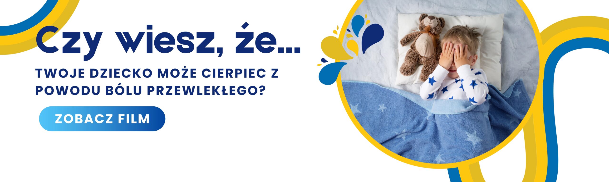 Czy wiesz, że Twoje dziecko może cierpieć z powodu bólu przewlekłego? Zobacz film.